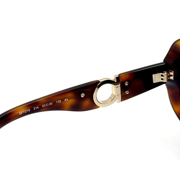 NEW!!! SALVATORE FERRAGAMO Sunglasses SF727S 214 Authentic